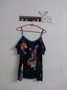 Cut Shoulder Top