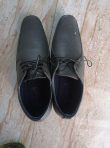 Numero Black Formal Shoes