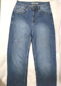 AKA CHIC Women&#39;s Dark Blue Jeans | Size - 28 Inche