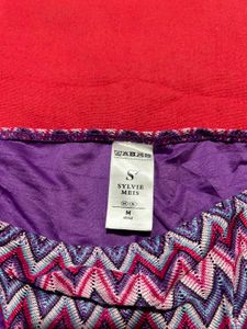 Sylvie Meis Zigzag Print Bikini Bottom | Side Tie