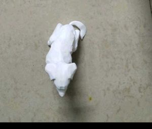 Dog Showpiece 3d Printed