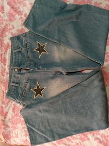 Y2k Star Jeans (Low Rise)