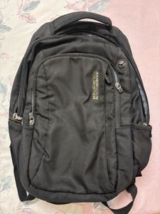 American Tourister Black Backpack