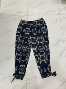 🌸Bloom Boldly!Unique Autograph Tie-Cuff Trouser👖