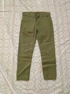 Old mny style Driftwood cotton khaki  Green Pants