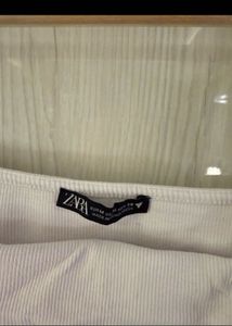 White Puff Sleeve Top