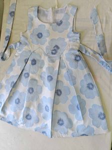 Adorable Floral Print Girls Dress