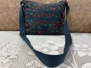 Kipling Monkey Print Crossbody Bag
