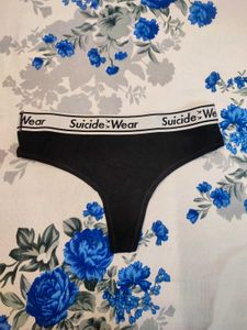 suicide ×wear band logo thong