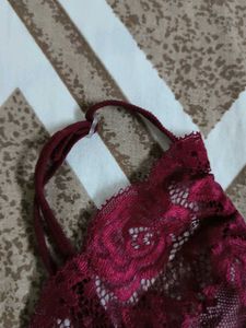 Maroon nighty