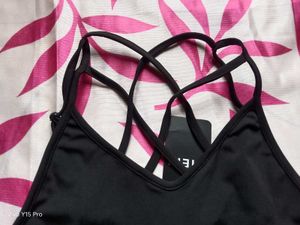 Hot Shein Black Mini Top