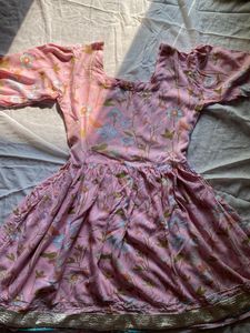 Pink Sharara Set