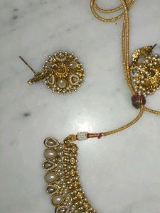 Heavy Necklace With Earring