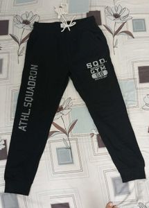 New Black Jogger For Men Size(L)