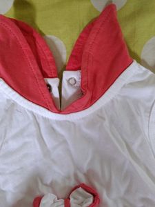 Cute Pink Ruffled Dress