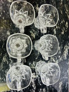 Crystal Glass Coffee Mug(6)