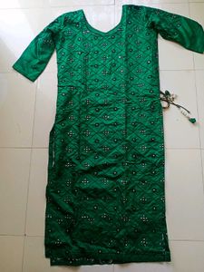 🍀Dark Green Kurti 🍀