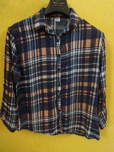 Women Checked Shirt
