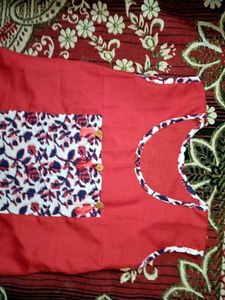 Red Floral Dress