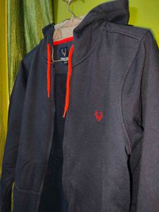 Allen Solly Jr Boy&#39;s Navy Blue Cotton Sweatshirt!