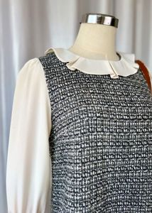 Chic Tweed Mini Dress