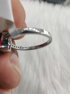 Pink Tourmaline 925 Silver Ring