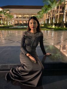 Elegant Black Party Dress