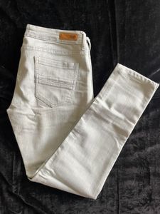 Allen Solly Grey Skinny Jeans