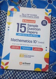 Class 10th Sample Paper Maths