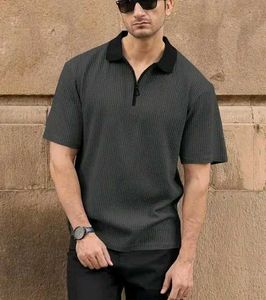 Stylish Black Polo T-Shirt
