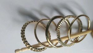 Set Of 5 Finger Ring