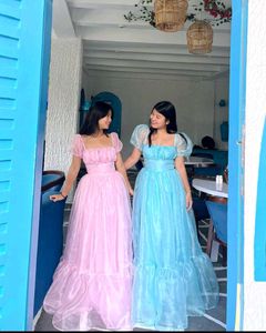 Customized Organza Milkmaid dress