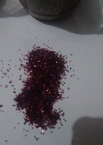 Three Colours Glitters For Decorating Cards, Art