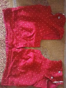 red saree