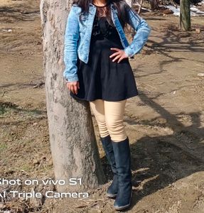 H&amp;m Relaxed Fit Denim Jacket ❤