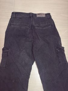 Forever 21 Black Cargo Pants