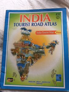 Indian Tourist Routes And Atlas Book