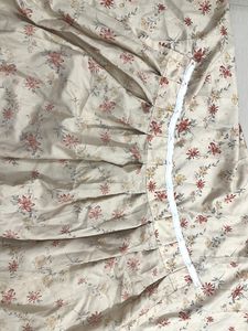 Pair Of Cream Coloured Curtains