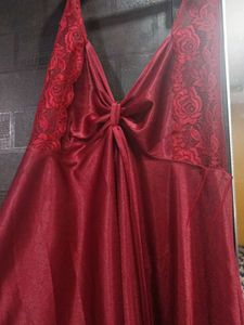 Maroon nighty