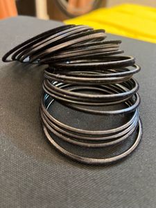 Black Hair Bangles Set - 2’8 Size