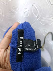 💙Blue Cropped Hoodie