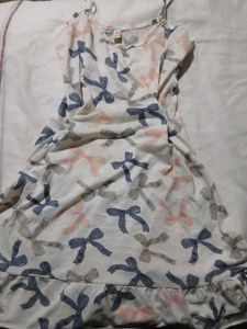 Bow Print Sundress