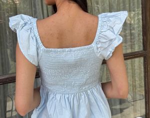 Powder Blue Top