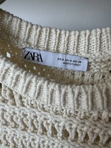 Zara Fringe Crochet Tank