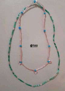 Beaded Charm Choker Necklace  💖