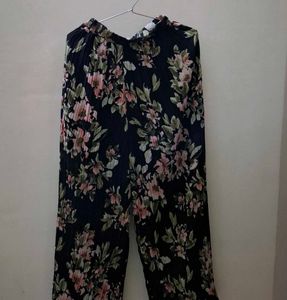 Floral Print Pants