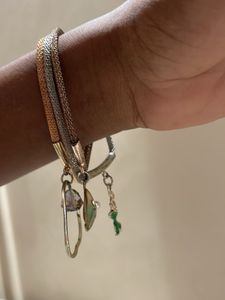 Charm Bracelet with Mermaid &amp; Shell Charms