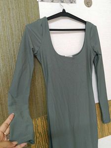 Grey Bodycone Dress