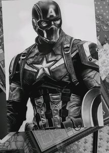 Captain America Sketch/Drawing
