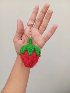 Strawberry Keychain